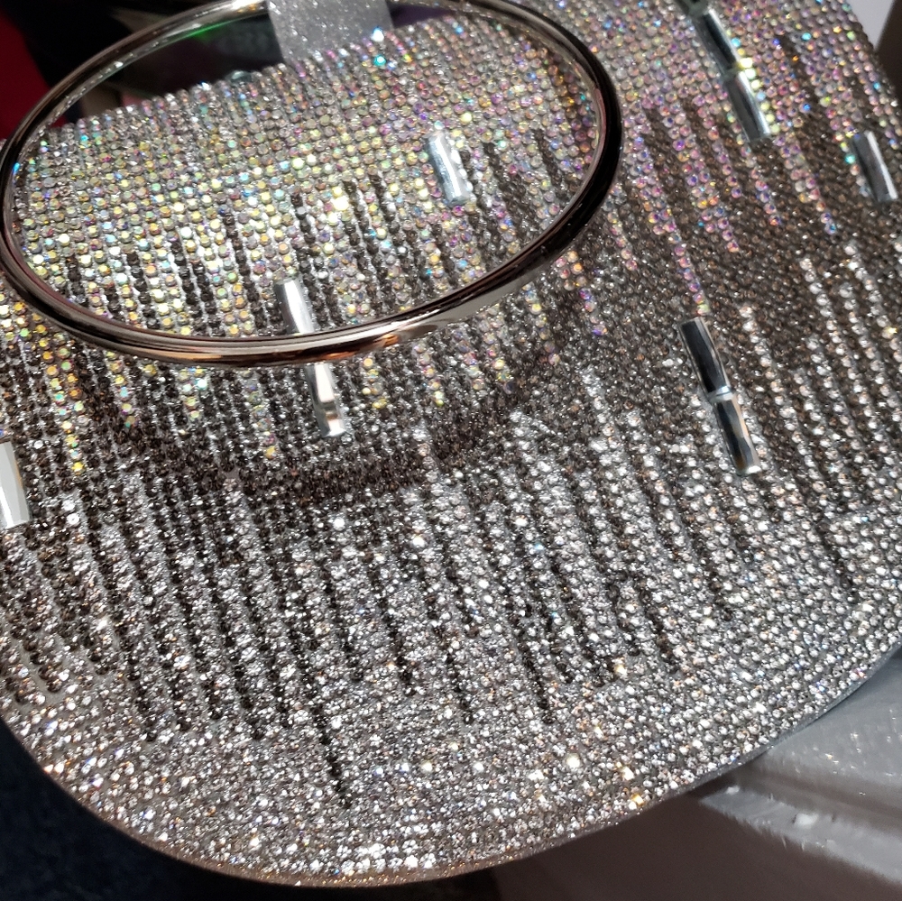 Versatile 3-way Rhinestone Evening Bag